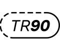 Glasses frame of TR90